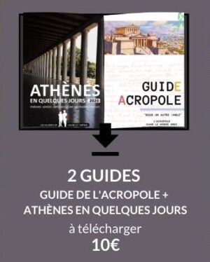 guide de l'acropole + guide pratique + guide d'athènes en 3 jours
